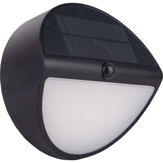 LUCECO CARINA 5W ROUND SOLAR WALL BULKHEAD - 622849