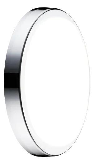 LUCECO BEZEL 17W WHT/CHR INDOOR BULKHEAD - 622854