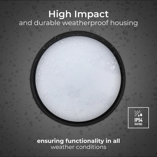 LUCECO ROUND 10W BULKHEAD IP54 - 622836