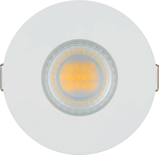 LUCECO 5W WHITE LED DOWNLIGHT IP65 BEZEL - 622839