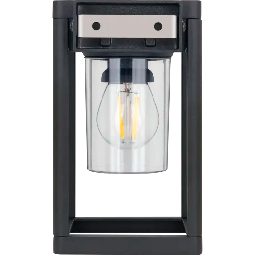 LUCECO FILAMENT 2W SOLAR WALL LANTERN - 622844