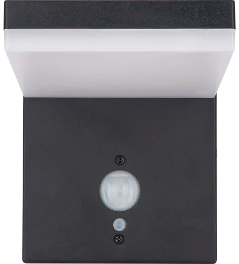 LUCECO ARIES 5W SLATE GREY SOLAR WALL LIGHT - 622845