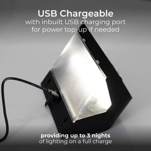 LUCECO PRYSM 6W SOLAR WALL LIGHT - 622846