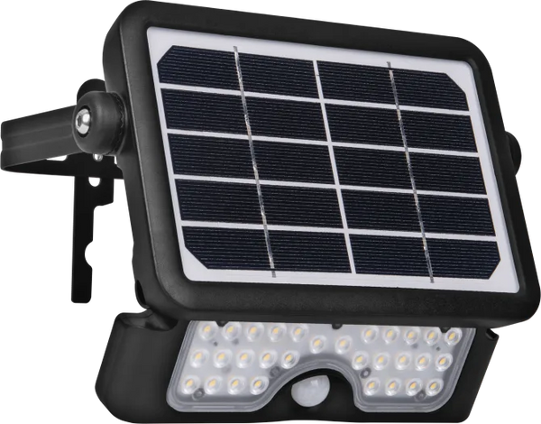 LUCECO SOLAR GUARDIAN 5W PIR FLOODLIGHT IP6 - 62284