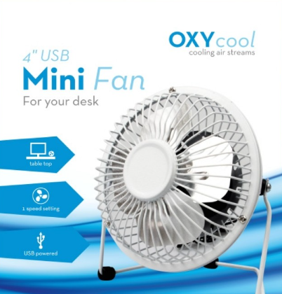 Oxy Cool Rechargeable Mini Fan - 60312