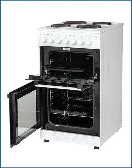 POWERPOINT 50CM DOUBLE CAVITY SOLID HOB P05E2S1W - 61233