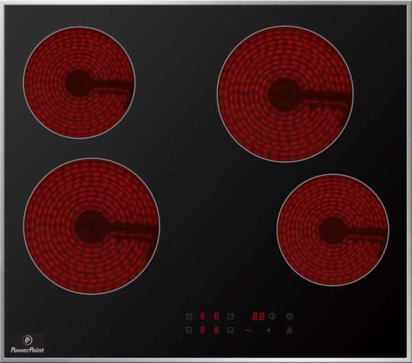 Powerpoint Ceramic 4 Touch Hob - 6195