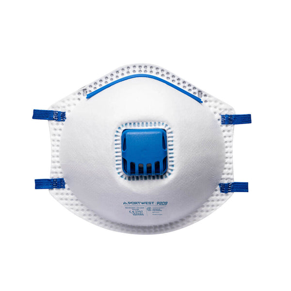 Portwest P209 - FFP2 Valved Respirator (Pack of 3) - 67744