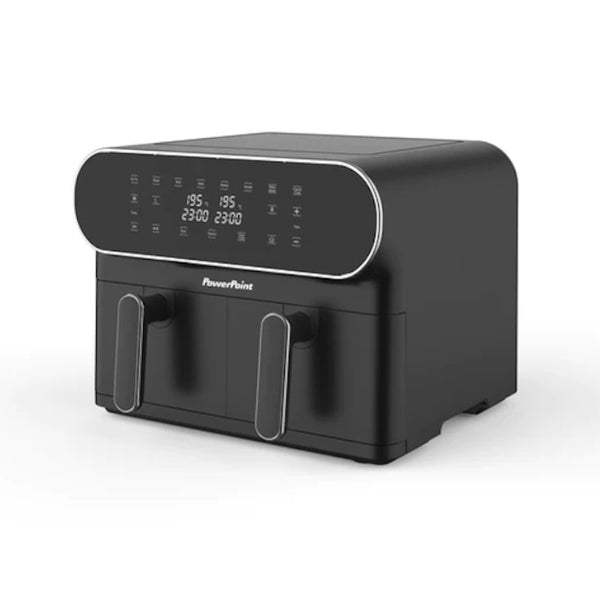 POWERPOINT 11LT BLACK AIRFRYER DIGITAL DUAL - 64437