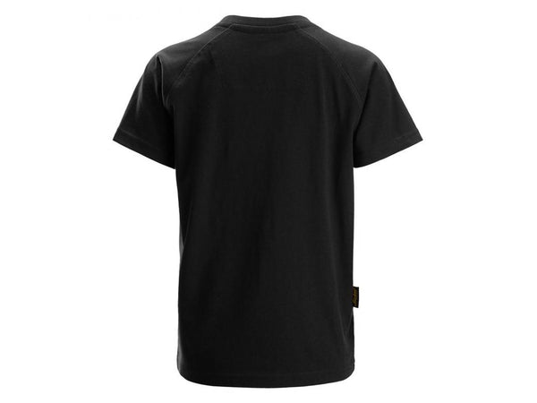 Snickers 7510 Junior Logo T-Shirt in Black