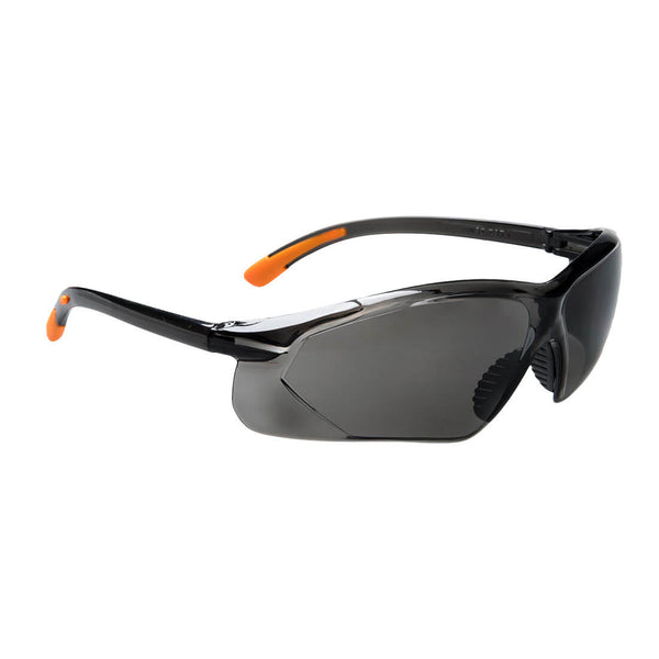 Portwest PW15 - Fossa Safety Spectacles in Smoke - 67790