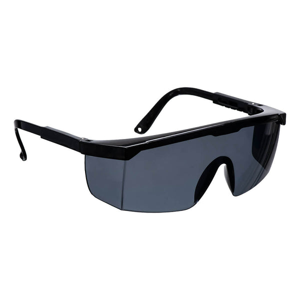 Portwest PW33 Classic Safety Spectacles Smoke/Black/Orange - 67000