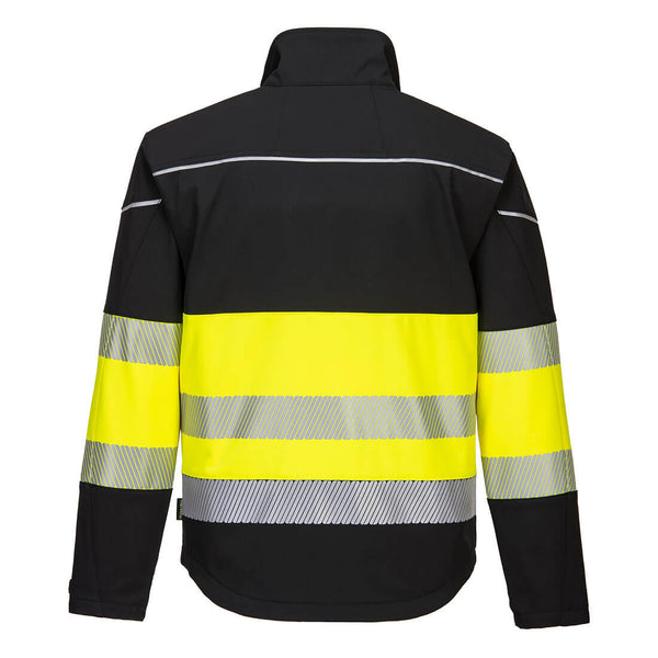 Portwest PW3 Hi-Vis Class 1 Softshell Jacket (3L) PW375