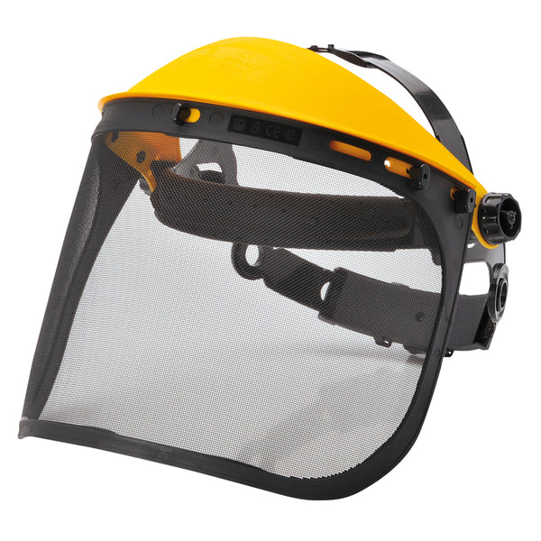 Portwest PW93 Browguard with Mesh Visor Black - 67756