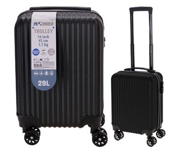 Compact Hard Shell Cabin Suitcase – 29L