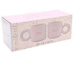Confetti Mr & Mrs Mugs - 640896