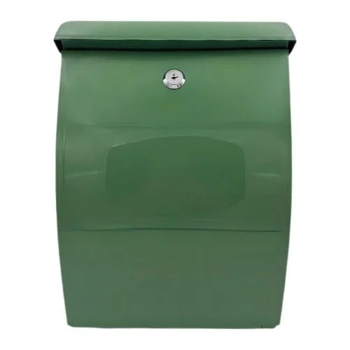 PostPlus Durable Plastic Green Post Box - 6400532