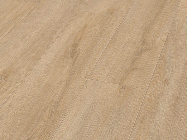 ROBUSTO PLANK PREMIUM OAK LIGHT LAMINATE FLOORING AC5 - 1010037