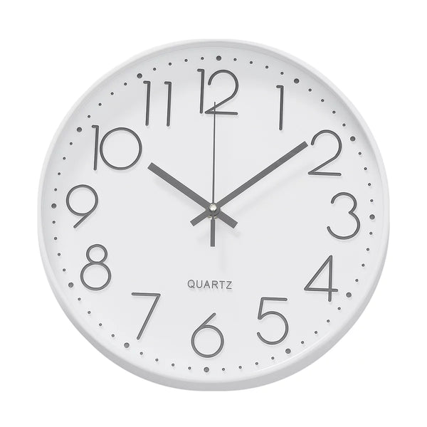 Quartz Wall Clock Silver - 648105
