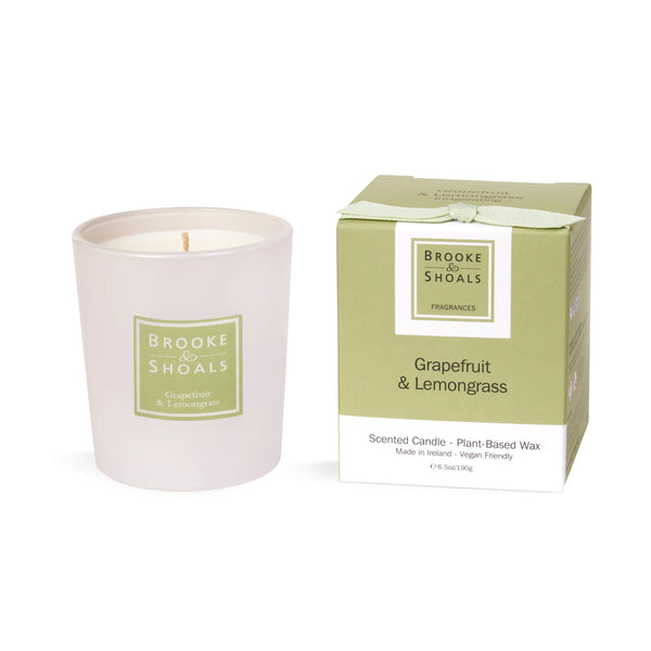 Brooke & Shoals Scented Candle - Grapefruit & Lemongrass - 649443