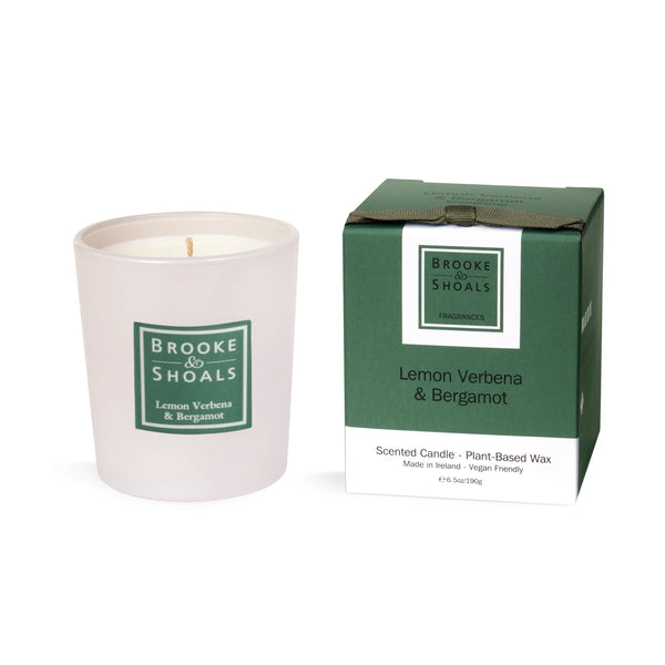 Brooke & Shoals Scented Candle - Lemon Verbena & Bergamot - 649444