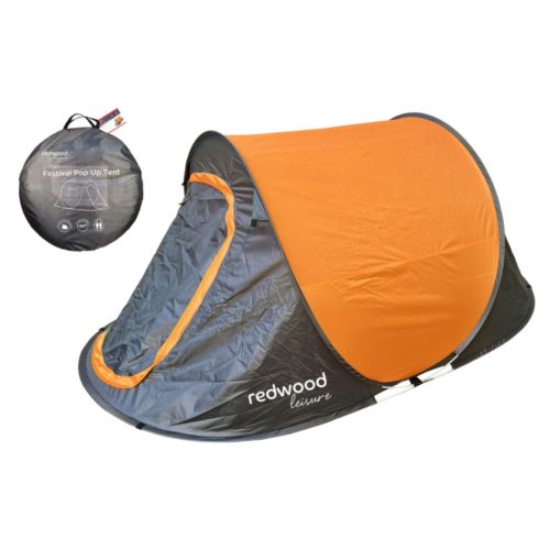 Redwood Leisure 2 Man Festival Pop Up Tent - 390658