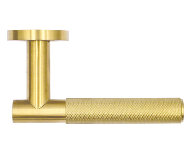 Rosso Tecnica Orta Gold Door Handle