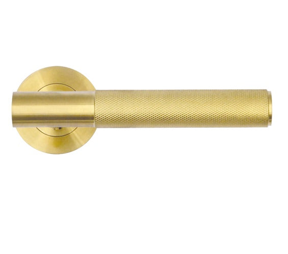 Rosso Tecnica Orta Gold Door Handle