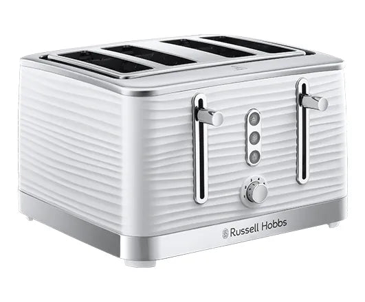 Russel Hobbs Inspire 4 Slice Toaster White - 6424380
