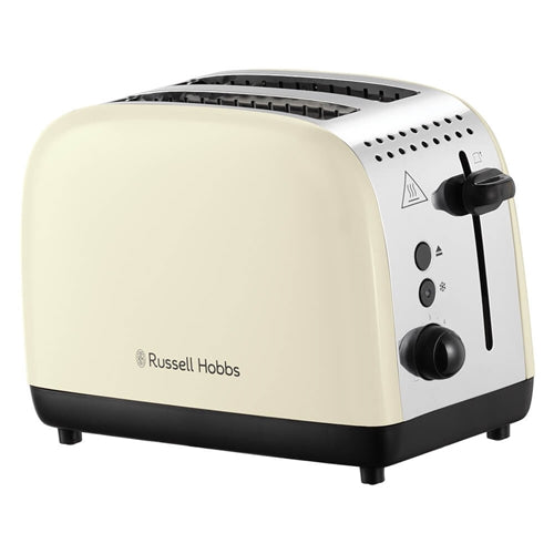 Russell Hobbs Cream 2 Slice Toaster - 6424383