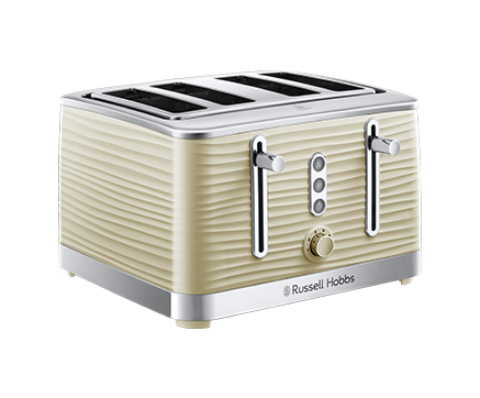 Russell Hobbs Inspire Cream 4 Slice Toaster - 6424382