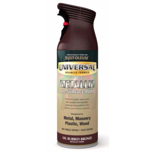 Rust-Oleum Universal All-Surface Paint - Oil Rubbed Bronze Universal Spray Paint 400ml - 7500515