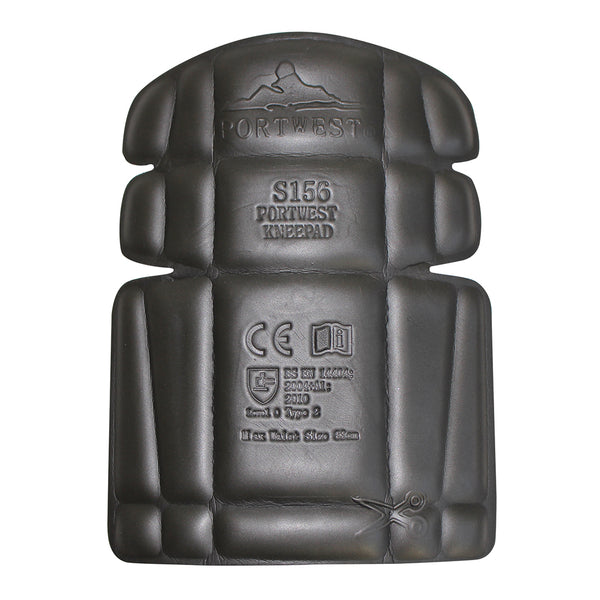 Portwest S156 - Knee Pad Pair in Black - 67763