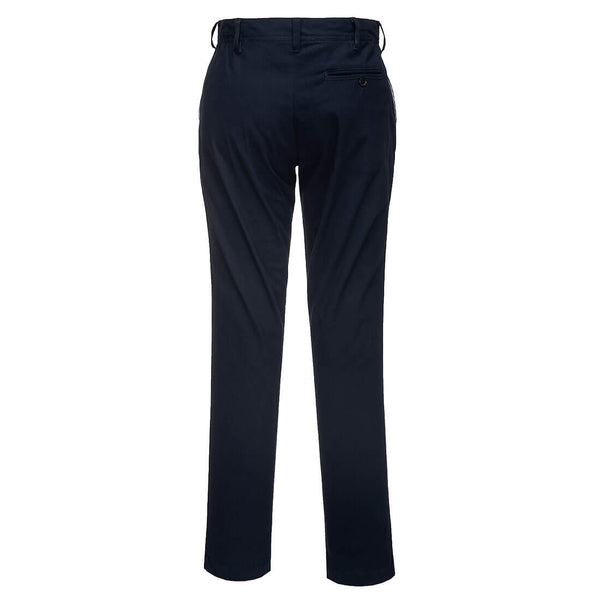Portwest S232 Stretch Slim Chino Trousers Navy