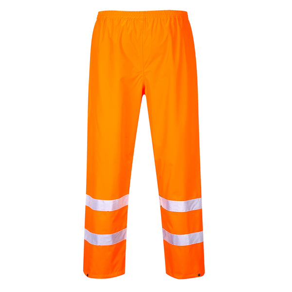 Portwest S480 Orange Hi-Vis Traffic Trousers