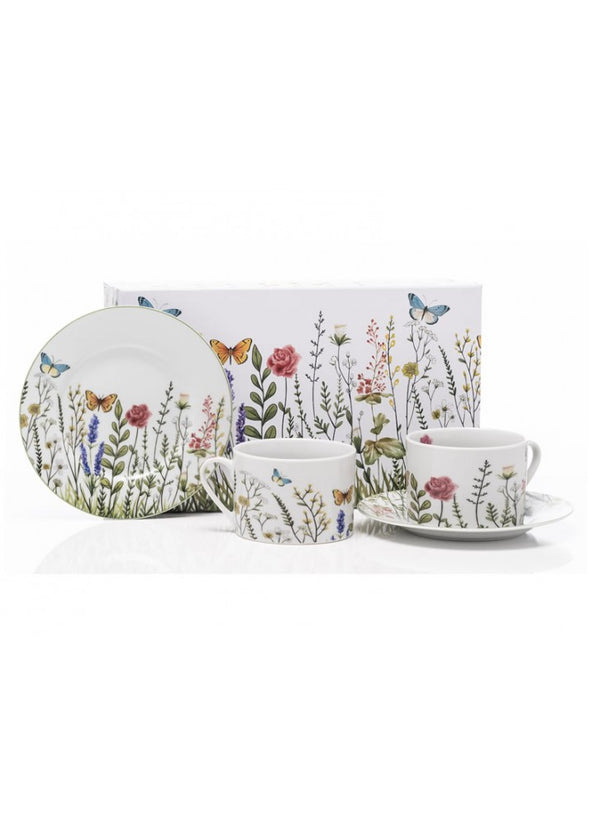The Emma James Rose Design Coffee Cup & Saucer - 644538