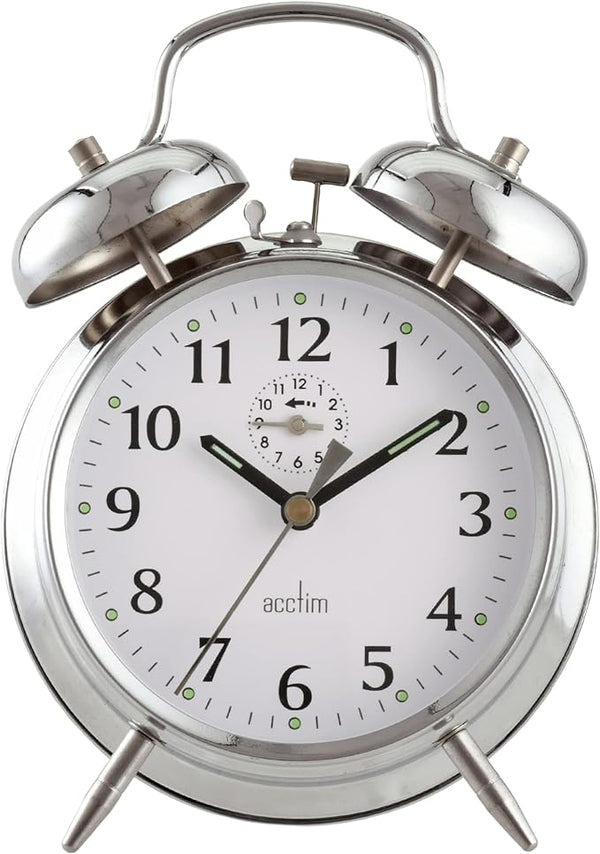 Saxon Double Bell Alarm Clock - 620343