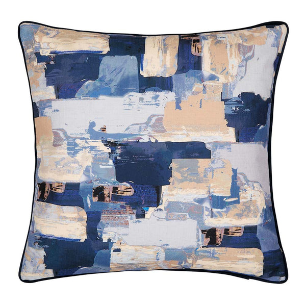 Scatter Box Knox 58 x 58cm Blue Cushion - 64301