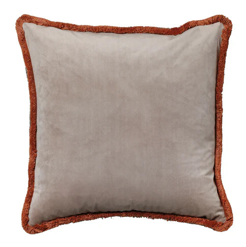 Scatter Box Milana Velour 45 x 45cm Terra Cushion - 370825