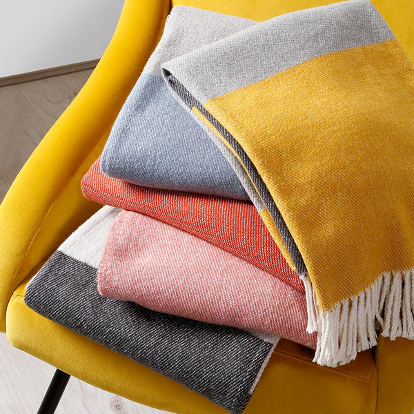 SCATTER BOX RILEY GREY 127X178CM THROW - 642018
