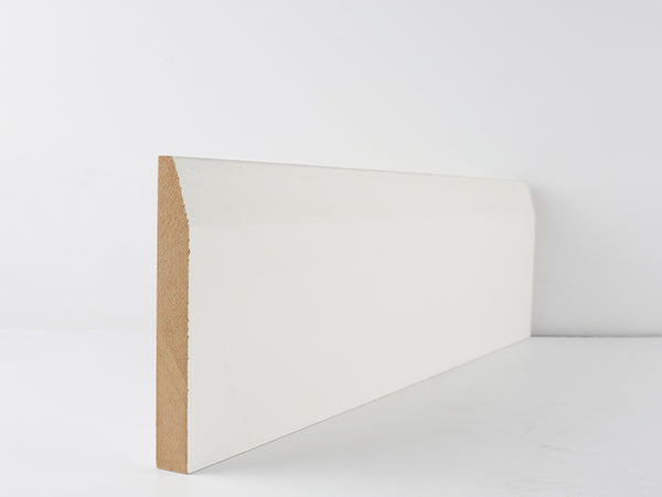 Seadec 144mm White Chamfered Skirting Primed - 07510
