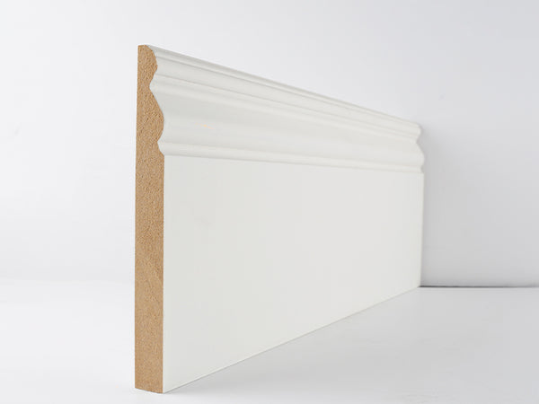 Seadec 180/210mm White Victorian Skirting Primed - 07500