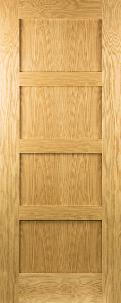 Seadec Augusta Oak 4 Panel Shaker Door