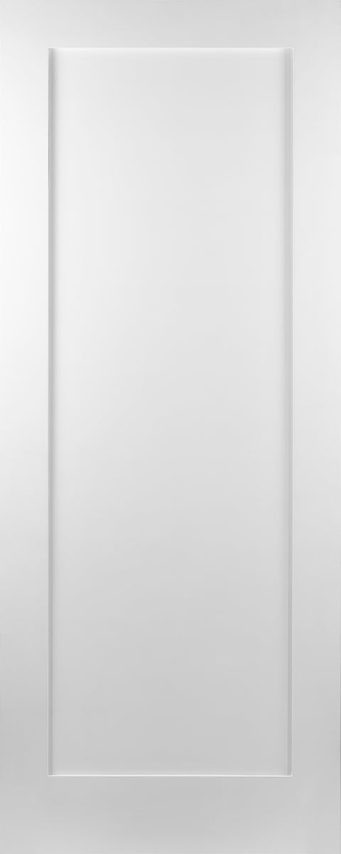 Seadec EI30 Hampton White 1 Panel Shaker Fire Door