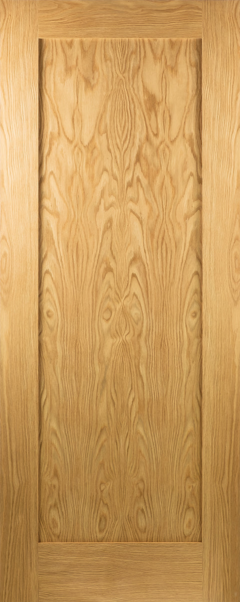 Seadec Hampton Oak 1 Panel Shaker Door