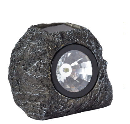 Smart Solar Lumen Outdoor Rock Spotlights - 39201