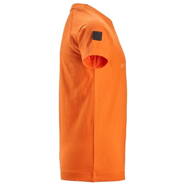 Snickers 7514 Junior Logo T Shirt in Orange