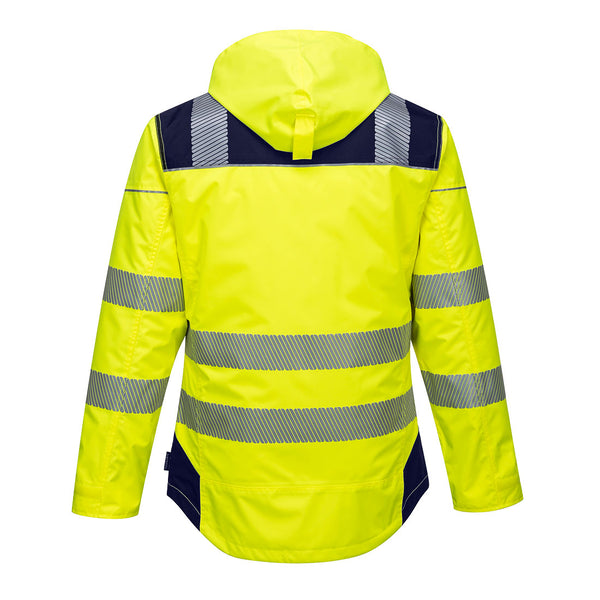 Portwest T400 PW3 Hi-Vis Yellow/Navy Winter Jacket