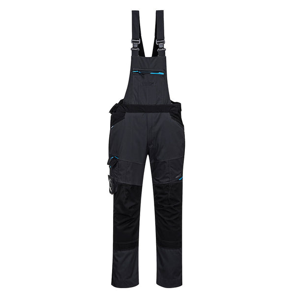 Portwest T704 WX3 Bib and Brace Metal Grey
