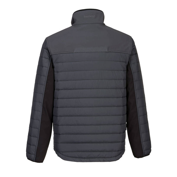 Portwest T752 Hybrid Baffle Jacket Metal Grey